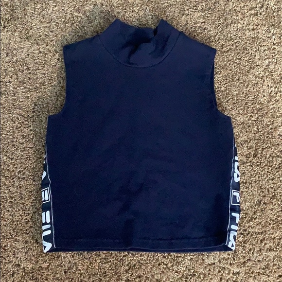 Fila turtle neck tank top. - Picture 1 of 2